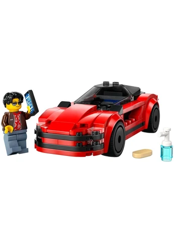Конструктор City Червоний спортивний автомобіль (ek28480) Lego City Червоний спортивний автомобіль (392049397)