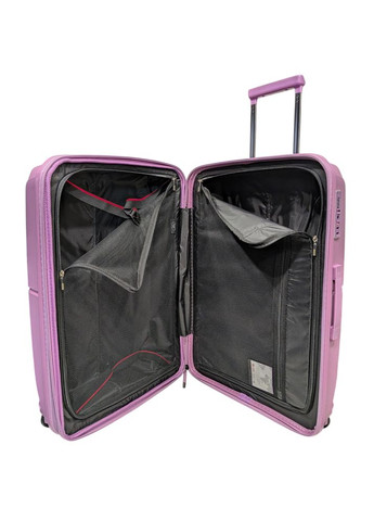 Чемодан большой (L) 245 полипропилен Розовый AIRTEX (366737386)