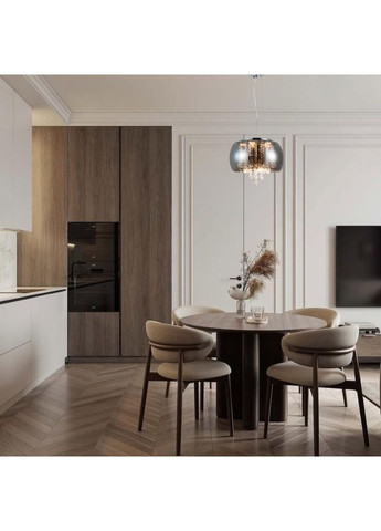 Бронзовая люстра led 18W с графитовым плафоном (800-P8057 led SM) No Brand (370070892)