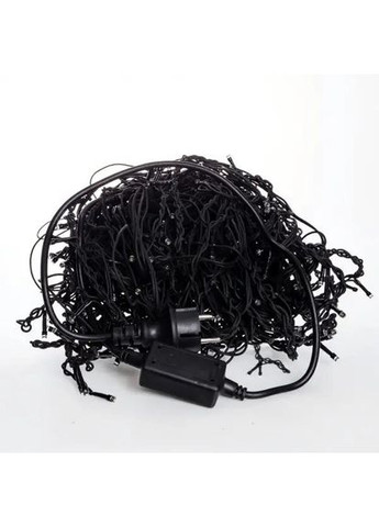 Уличная гирлянда Бахрома 25 м 405 LED черный провод Белый 25MBW Garlando (370373412)