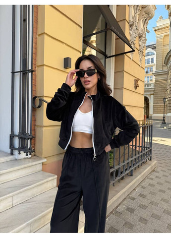 Костюм велюр спорт,штани палаццо та кофта Україна (356497972)