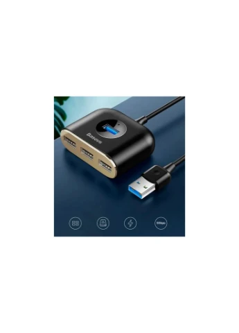 Концентратор USB 3.0 to 1xUSB 3.0 + 3xUSB 2.0 1.0m (CAHUB-AY01) Baseus (390412109)