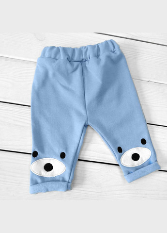 Блакитний демісезонний дитячий костюм ведмедик рожевого кольору рожевий Malena