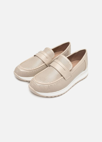 No Brand Жіночі туфлі з перфорацією колір бежевий ЦБ-00237854 бежевий з, — літо (292630221)