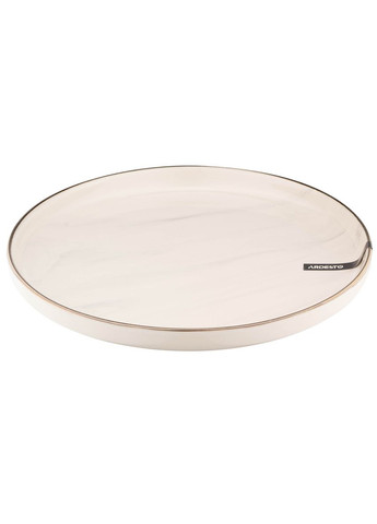 Тарілка обідня Marmo AR-2927-MRB 27 см бежева Ardesto (349221647)