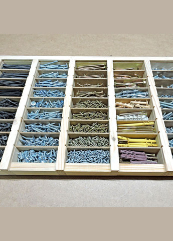 Набір 5х метизів універсальний 2424 шт No Brand (328911600)