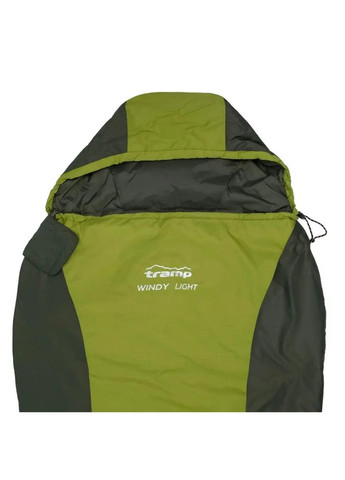 Спальний мішок Windy Light лівий UTRS-055-olive-L Tramp (366467694)