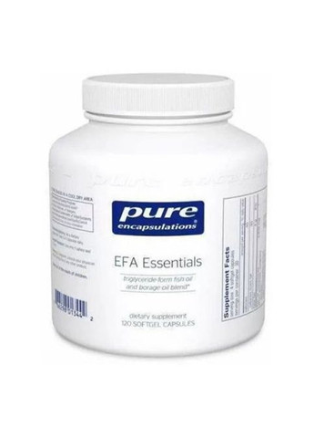 EFA Essentials 120 Caps Pure Encapsulations (292285441)