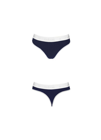 Комбінований демісезонний спортивні трусики-стрінги ps007 panties s, navy blue Passion