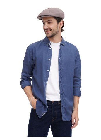 Чоловіча котонова кепка-восьмиклинка кольору капучино VECONS Восьмиклинка — стильний та елегантний (304403945)