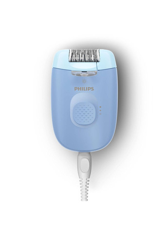 Эпилятор Series 2000 дисковый, от сети, сух., насадок-2, с подсветкой, синий Philips (323205160)