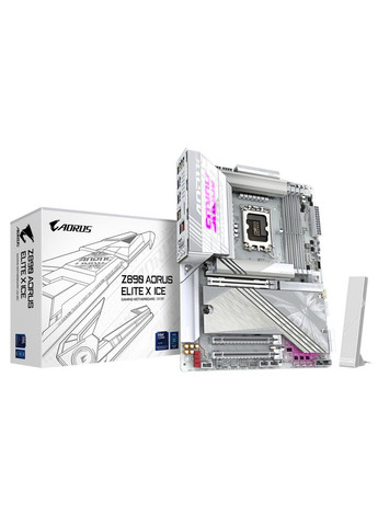 Материнська плата Z890 AORUS ELITE X ICE Gigabyte (372613569)