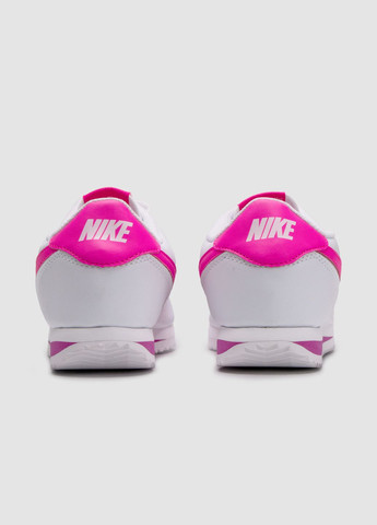 Кросівки жіночі Nike White Laser Fuchsia No Brand Cortez GS білі демісезони (337094879)