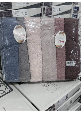 Рушники 90/50 см для рук, обличчя 6 штук Vishnya комбінований