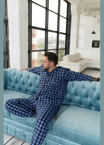 Фланелева піжама No Brand (307085892)