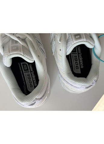 Белые демисезонные кроссовки женские и мужские new balance 1906r fantomfit white | нью баланс 1906 фантомит белые No Brand