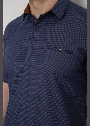 Сорочка чоловіча з принтом, колір синій, Ager (336884725)