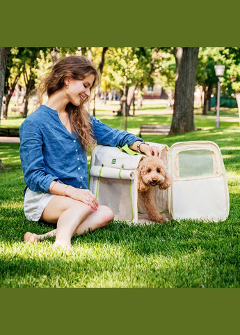 Рюкзак-переноска для кошек и мелких пород собак Relax Eco, 42х34х27 см, до 8 кг WAUDOG (332983731)