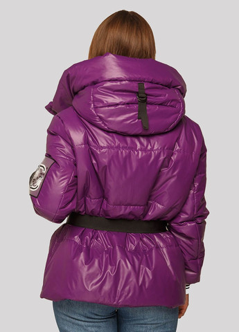 Фуксинова (колору Фукія) демісезонна куртка алекса (01106-whites) MioRichi