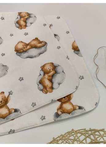 Фланелевые непромокаемые пеленки на трикотажной мембране, размер 47*52 No Brand (370370161)