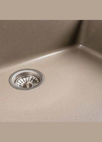 Гранітна мийка для кухні 7945 Paruana матовий Титан Platinum (269794922)