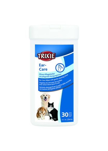 Серветки для догляду за вухами, 30 шт Trixie (342967896)