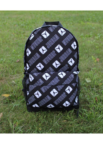 Рюкзак городской черно-белый стильный Jordan No Brand (360072176)