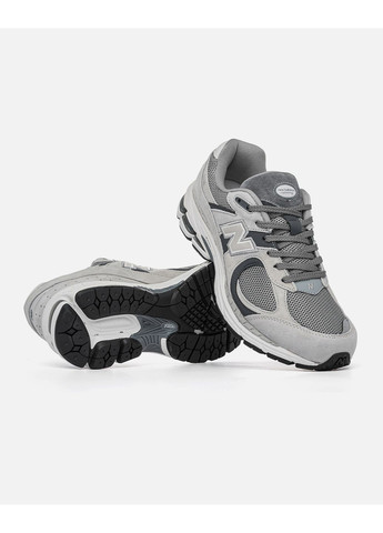 Серые демисезонные кроссовки мужские new balance grey orca No Brand 2002R Steel
