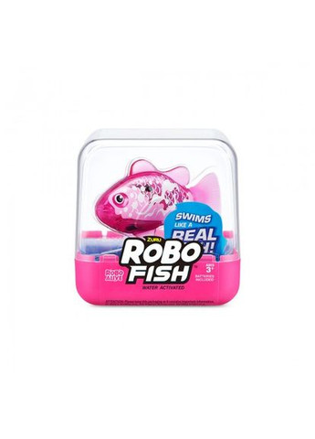 Интерактивная игрушка Robo Alive S3 Роборыбка (розовая) Pets & Robo Alive (290110797)