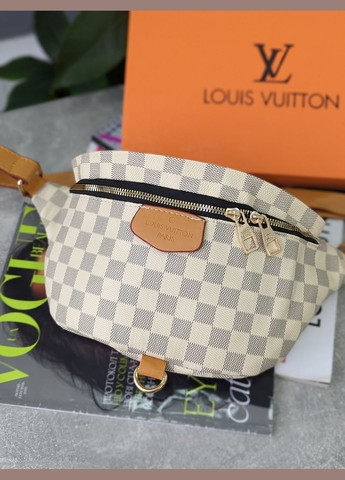 Луї Вітон бананка жіноча (бежева клітка) No Brand (318473388)