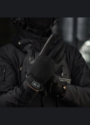 Рукавички Scout Tactical Mk.2 шкіряні Black (M) M-TAC (307928789)