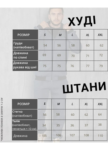 Мужской теплый спортивный костюм, на замке с капюшоном Black No Brand (366742200)