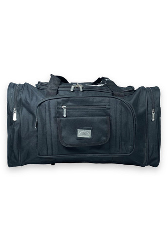 Дорожня сумка одне відділення бокові кишені фронтальні кишені розмір: 70*35*32см чорна Kaiman (266912159)
