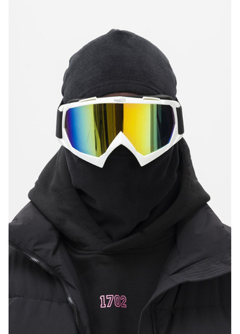 Without чоловіча зимова гірськолижна флісова балаклава ronin однодирочна однотонний чорний повсякденний, кежуал фліс виробництво - Україна