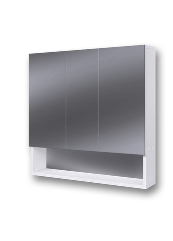 Велика дзеркальна шафа для ванної з відкритою полицею G - 05 70 см Seria A (372113572)