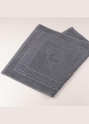 GM Textile махровое полотенце для ног 50х70см 600г/м2 () серый производство -
