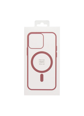 Чохол NEW TPU with Magsafe для iPhone 16 Pro Max Wine Red Color Apple iPhone 16 Pro Max 2024 (335874462)