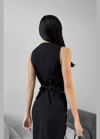 Костюм двойка черного цвета Jadone Fashion (280937740)