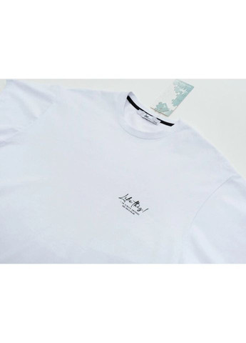 Біла демісезонна футболка дитяча однотонна (7145.01-128b-white) A-yugi