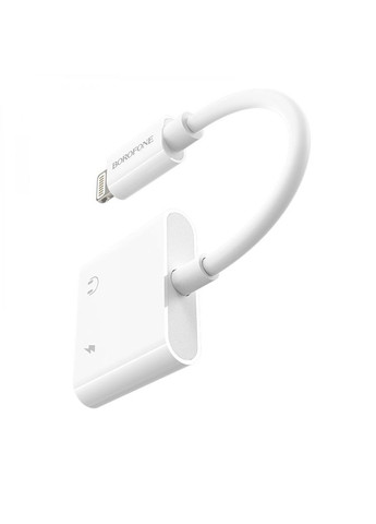 Переходник адаптер BV1 Lightning to 2 Lightning F 0.124m Borofone (340131044)