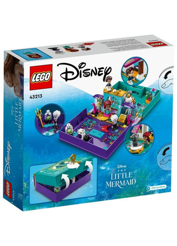 Конструктор Disney Книга приключений русалочки (43213) Lego (281425710)