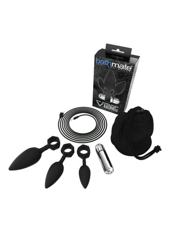 Набор анальных вибропробок Anal Training Plugs VIBE, диаметр 2,5 см – 3,1 см – 3,8 см. Bathmate (369946172)