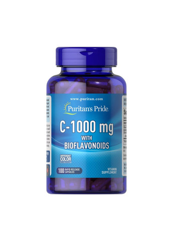 Комплекс вітамінів Vitamin C-1000 Bioflavonoids - 100 caps Puritans Pride (285736328)