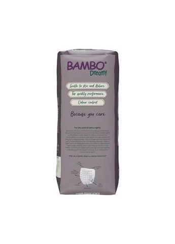 Нічні ЕКО підгузки -трусики для дівчаток Bambo Dreamy Night Pants (35-50 кг) 8-15 років. Bambo Nature (285766567)