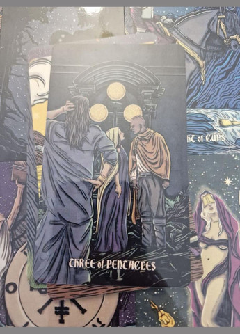 Карты Таро Темных отображений Dark Reflection глянец 80 карт No Brand (341325465)