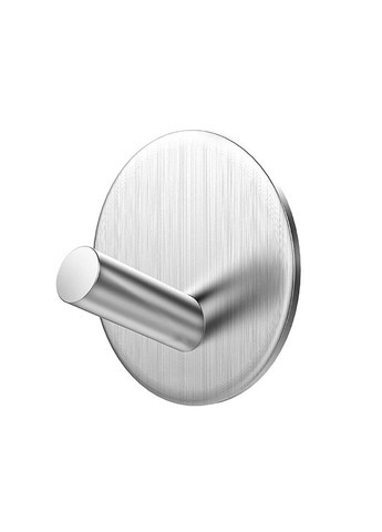Крючок вешалка KMU1 металлический самоклеящийся - Silver Primo (262296239)