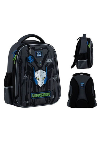 Школьный полукаркасный рюкзак Education 165M Warrior 15л (GO25-165M-6) GoPack (335405098)