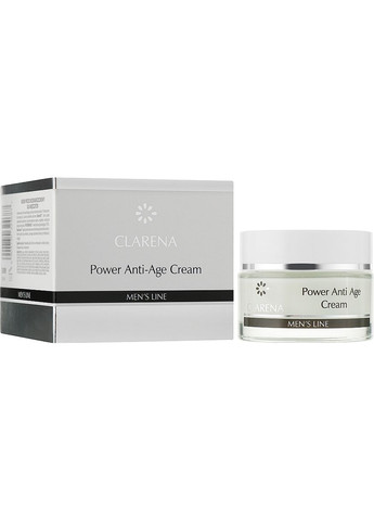 Крем проти зморшок для чоловіків Men’s Line Power Anti-Age Cream 50ml (94399-13578) Clarena (368609500)