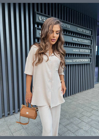 Жіночий костюм однотонний Гермес (340248534)