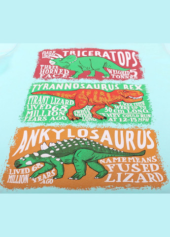 Голубая летняя футболка 16880 голубой Breeze